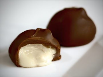 Sugar Free Dark Chocolate Vanilla Cream Center