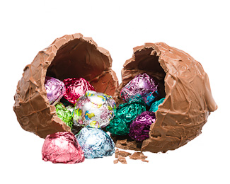 Small Egg Filled with Candy – 12pcs