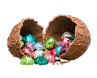 Medium Egg Filled with Candy – 24pcs