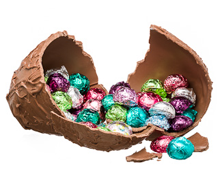 Large Egg Filled with Candy – 36pcs